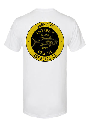 LEFT COAST - SURF CITY T-Shirt Left Coast Lifestyle